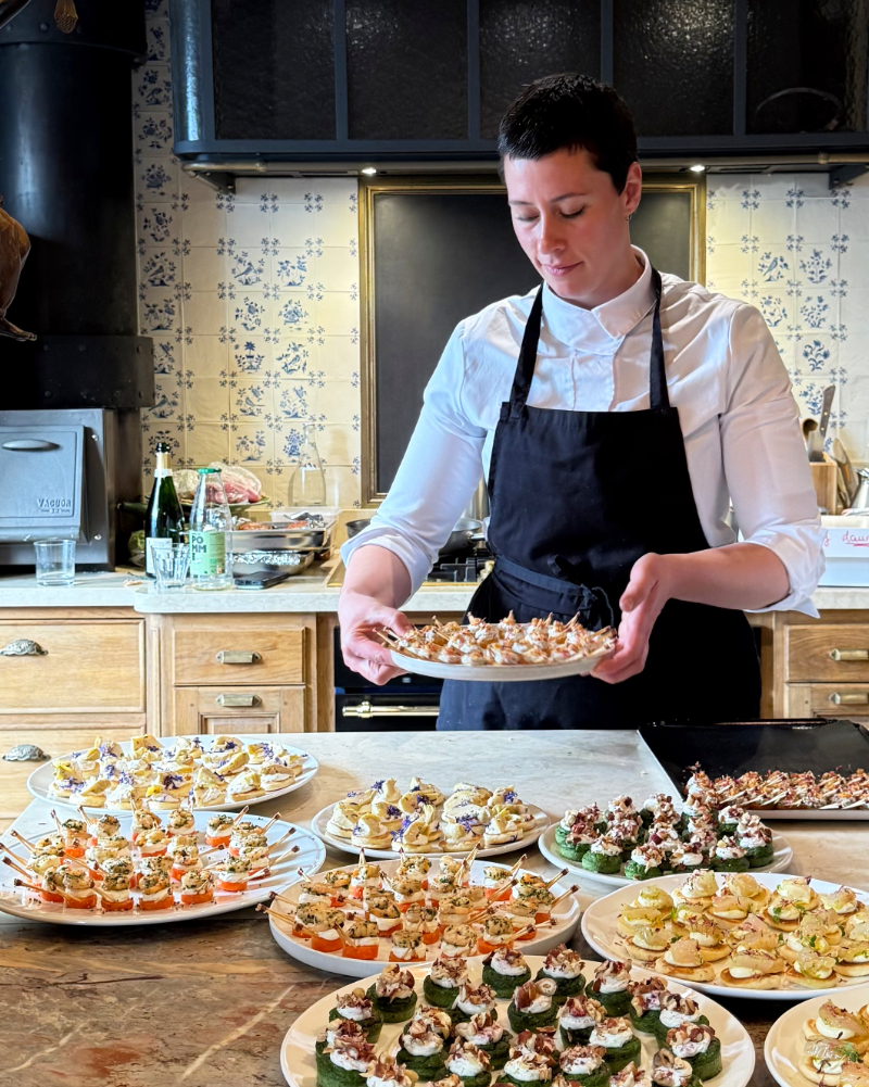 Sélection de pièces cocktail pour réception familiale