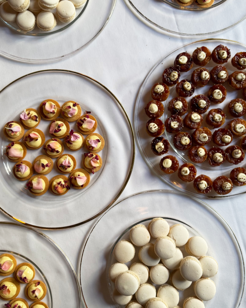 Cheesecake vanille en dessert traiteur