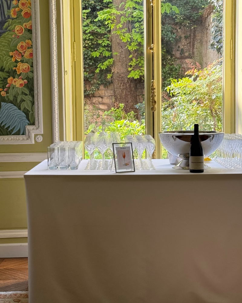 Bar de boissons pour un mariage en Île-de-France