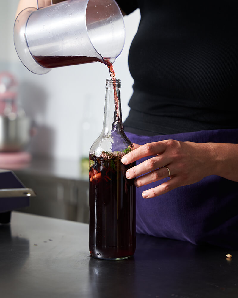 Préparation de boissons artisanales