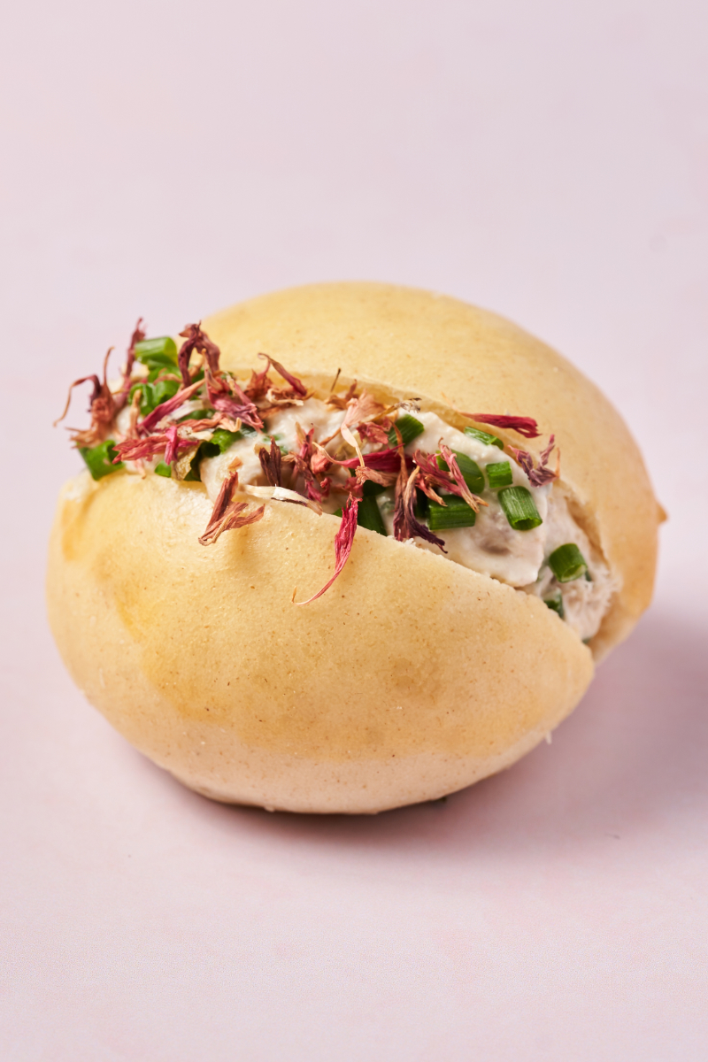 Bun maison et thon