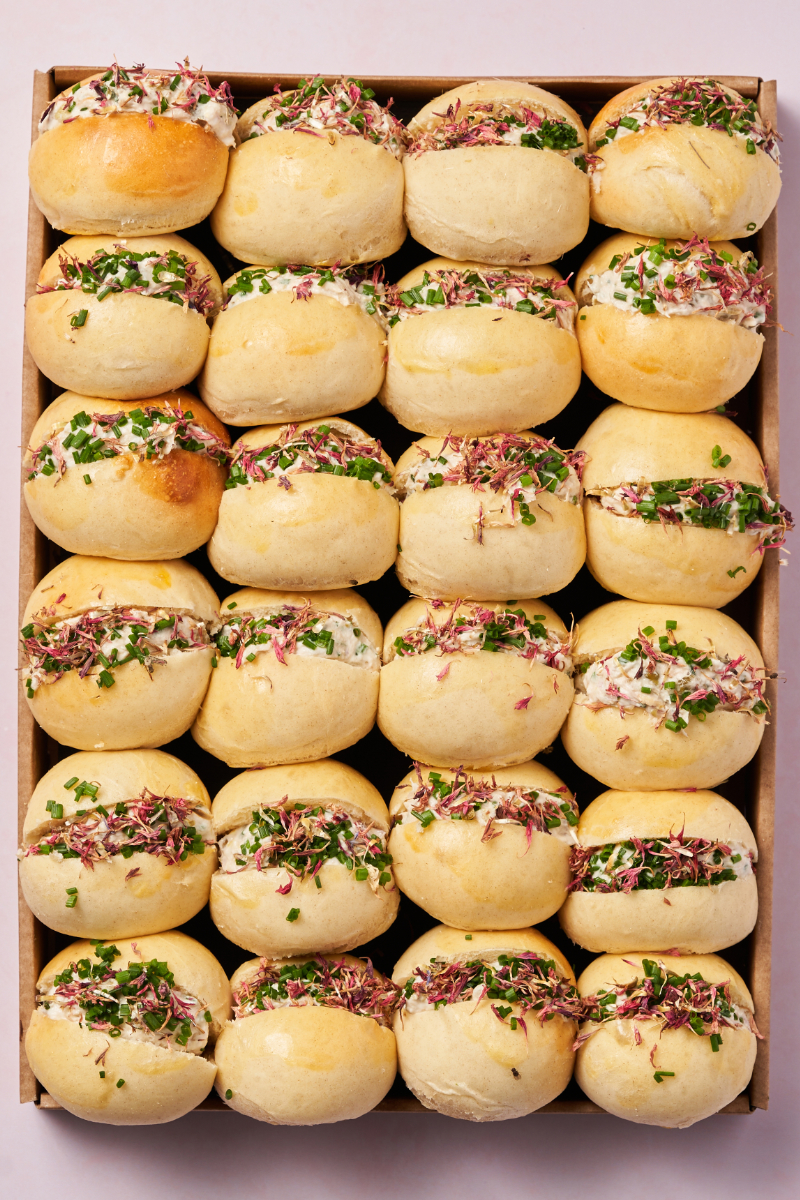 Bun maison et thon