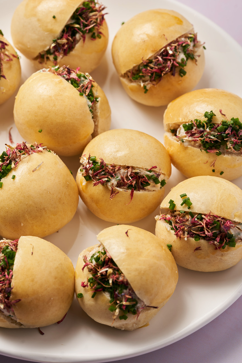 Bun maison et thon