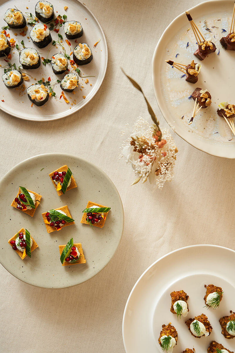 Bouchées cocktail traiteur - bouchées salées et sucrées Paris