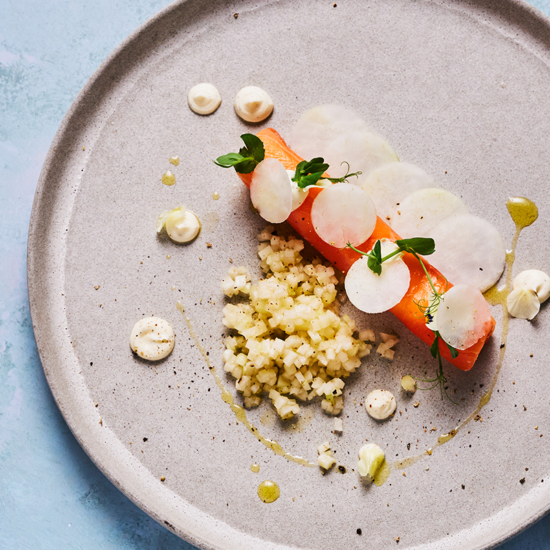 Créations culinaires NALIA Traiteur - bouchées et plats signature Paris