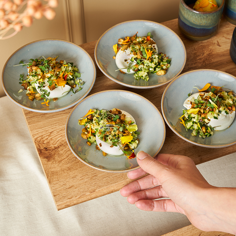 Créations culinaires NALIA Traiteur - bouchées et plats signature Paris