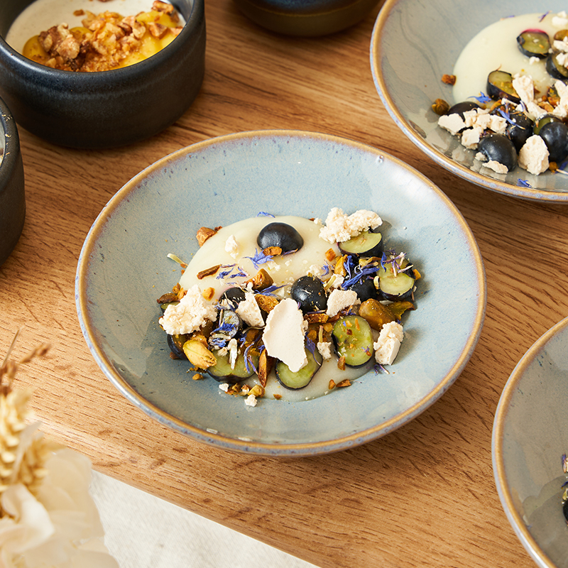 Créations culinaires NALIA Traiteur - bouchées et plats signature Paris