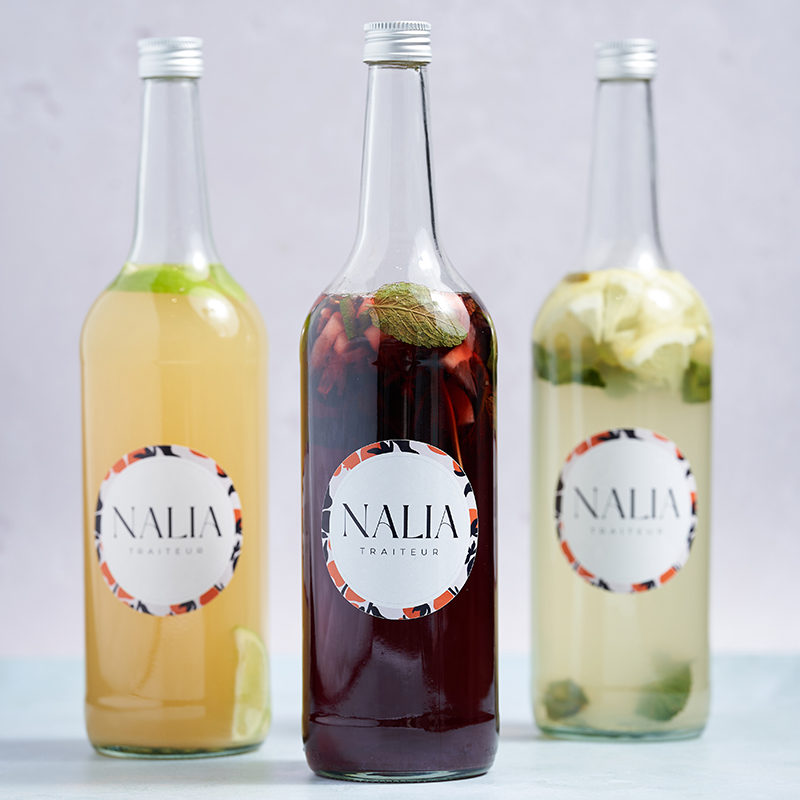 Créations culinaires NALIA Traiteur - bouchées et plats signature Paris