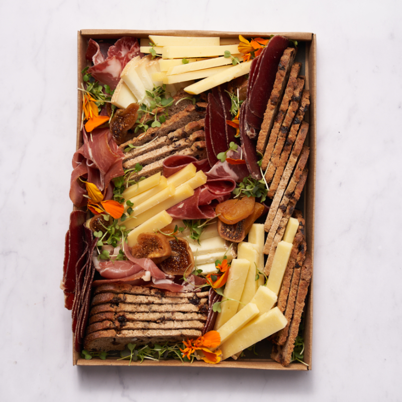 Planche fromage et charcuterie